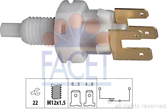 FACET 7.1083 - Bremžu signāla slēdzis autodraugiem.lv