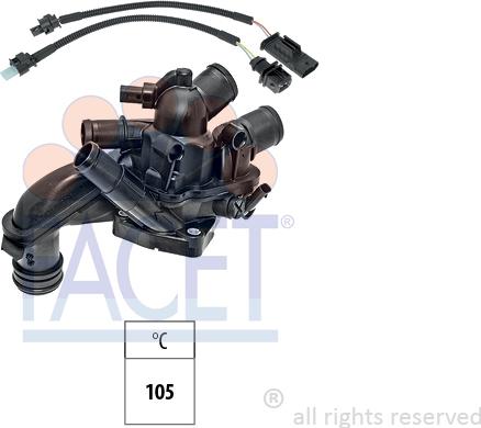 FACET 7.8998K - Termostats, Dzesēšanas šķidrums autodraugiem.lv