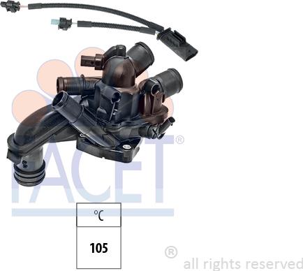 FACET 7.8997K - Termostats, Dzesēšanas šķidrums autodraugiem.lv