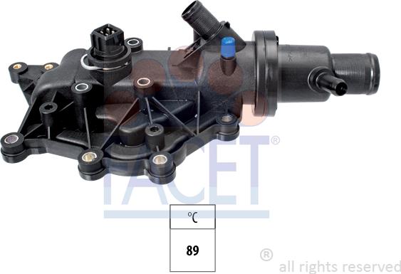 FACET 7.8509 - Termostats, Dzesēšanas šķidrums autodraugiem.lv