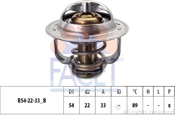 FACET 7.8693S - Termostats, Dzesēšanas šķidrums autodraugiem.lv