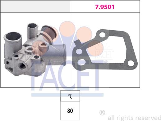 FACET 7.8146 - Termostats, Dzesēšanas šķidrums autodraugiem.lv