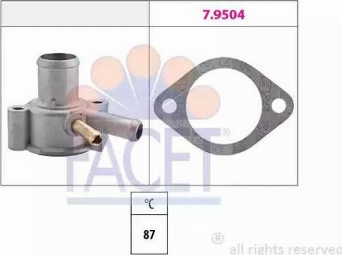 FACET 7.8110 - Termostats, Dzesēšanas šķidrums autodraugiem.lv