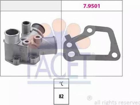 FACET 7.8126 - Termostats, Dzesēšanas šķidrums autodraugiem.lv