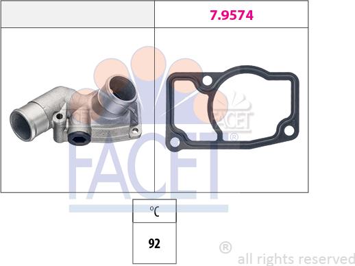 FACET 7.8832 - Termostats, Dzesēšanas šķidrums autodraugiem.lv