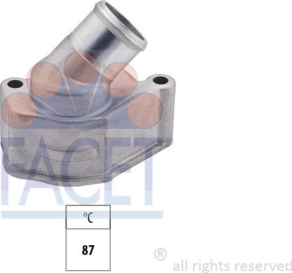 FACET 7.8352 - Termostats, Dzesēšanas šķidrums autodraugiem.lv