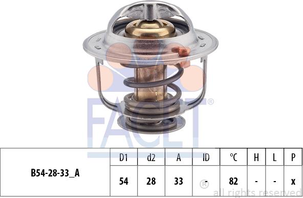 FACET 7.8371S - Termostats, Dzesēšanas šķidrums autodraugiem.lv