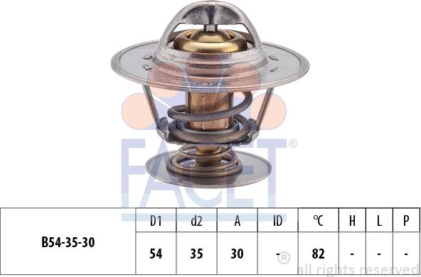 FACET 7.8221S - Termostats, Dzesēšanas šķidrums autodraugiem.lv