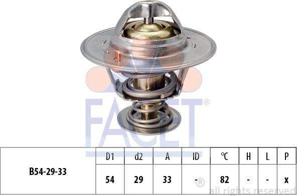 FACET 7.8797S - Termostats, Dzesēšanas šķidrums autodraugiem.lv