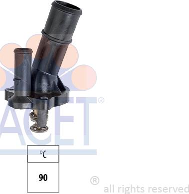 FACET 7.8751 - Termostats, Dzesēšanas šķidrums autodraugiem.lv