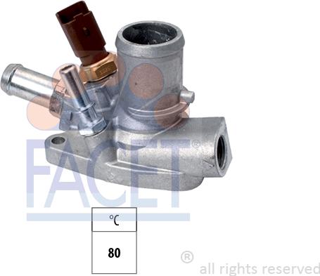 FACET 7.8701 - Termostats, Dzesēšanas šķidrums autodraugiem.lv