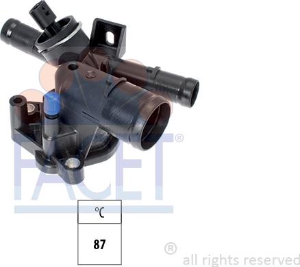 FACET 7.8782 - Termostats, Dzesēšanas šķidrums autodraugiem.lv