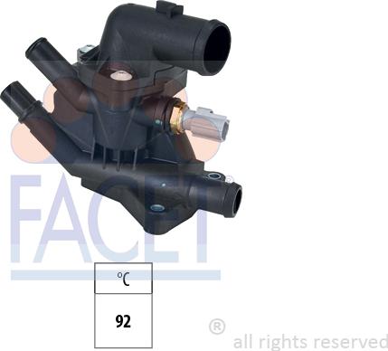 FACET 7.7950 - Termostats, Dzesēšanas šķidrums autodraugiem.lv