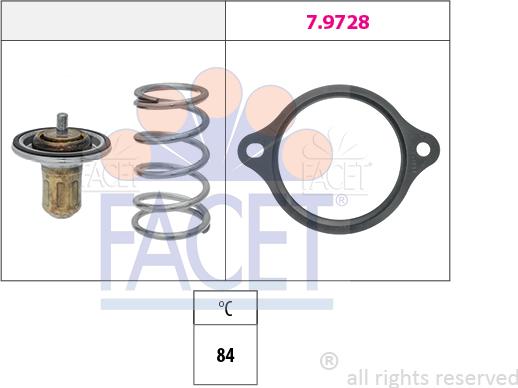 FACET 7.7970 - Termostats, Dzesēšanas šķidrums autodraugiem.lv