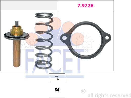 FACET 7.7971 - Termostats, Dzesēšanas šķidrums autodraugiem.lv