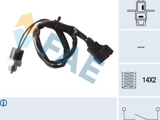 FAE 40985 - Slēdzis, Atpakaļgaitas signāla lukturis autodraugiem.lv