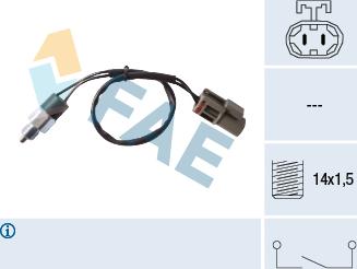 FAE 40820 - Slēdzis, Atpakaļgaitas signāla lukturis autodraugiem.lv