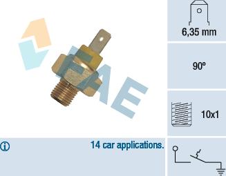 FAE 35345 - Devējs, Dzesēšanas šķidruma temperatūra autodraugiem.lv