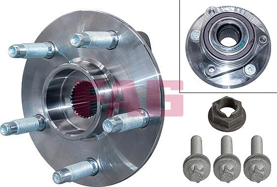 FAG 713 6449 30 - Riteņa rumbas gultņa komplekts autodraugiem.lv