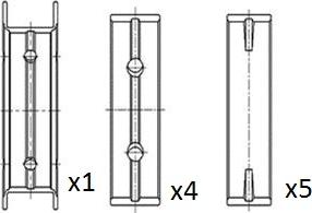 FAI AutoParts BM1093-025 - Kloķvārpstas gultnis autodraugiem.lv