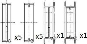 FAI AutoParts BM1059-025 - Kloķvārpstas gultnis autodraugiem.lv