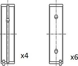 FAI AutoParts BM1054-030 - Kloķvārpstas gultnis autodraugiem.lv