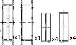 FAI AutoParts BM1055-STD - Kloķvārpstas gultnis autodraugiem.lv