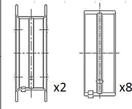 FAI AutoParts BM1056-STD - Kloķvārpstas gultnis autodraugiem.lv