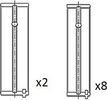 FAI AutoParts BM1005-STD - Kloķvārpstas gultnis autodraugiem.lv