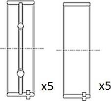 FAI AutoParts BM1001-025 - Kloķvārpstas gultnis autodraugiem.lv