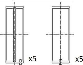 FAI AutoParts BM1007-025 - Kloķvārpstas gultnis autodraugiem.lv