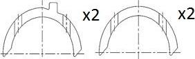 FAI AutoParts BT3016-STD - Distancpaplāksne, Kloķvārpsta autodraugiem.lv