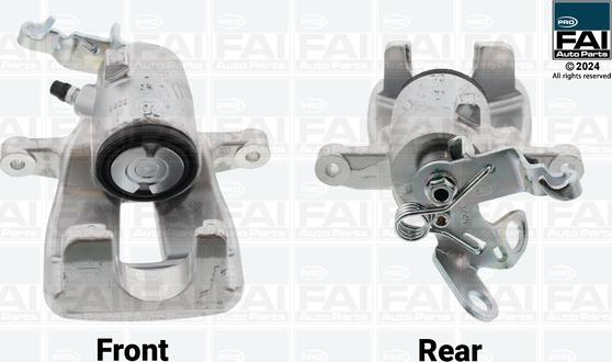 FAI AutoParts FPCA128L - Bremžu suports autodraugiem.lv