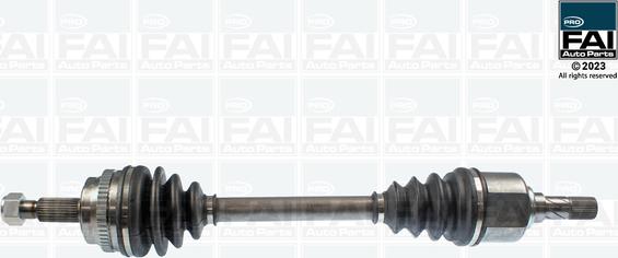 FAI AutoParts FPDS198 - Piedziņas vārpsta autodraugiem.lv