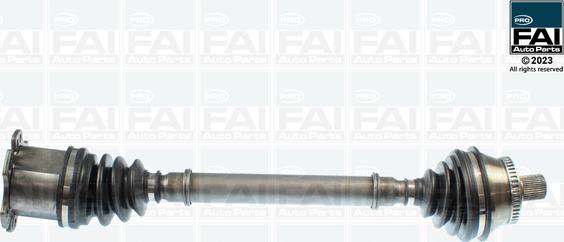 FAI AutoParts FPDS182 - Piedziņas vārpsta autodraugiem.lv