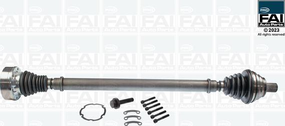 FAI AutoParts FPDS125 - Piedziņas vārpsta autodraugiem.lv