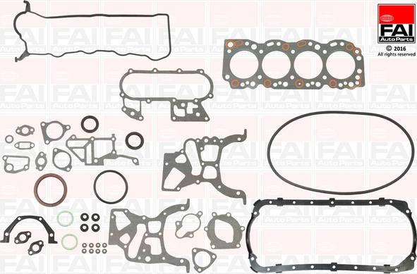 FAI AutoParts FS366 - Blīvju komplekts, Dzinējs autodraugiem.lv