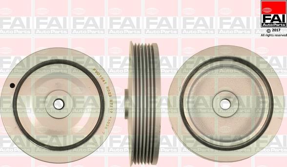 FAI AutoParts FVD1041 - Piedziņas skriemelis, Kloķvārpsta autodraugiem.lv