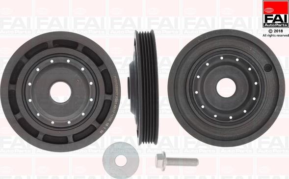 FAI AutoParts FVD1155K - Piedziņas skriemelis, Kloķvārpsta autodraugiem.lv