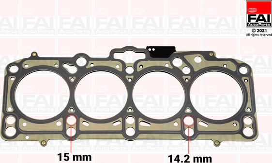 FAI AutoParts HG1012A - Blīve, Motora bloka galva autodraugiem.lv