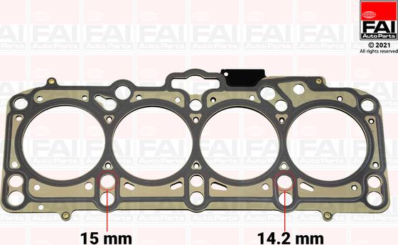 FAI AutoParts HG1012 - Blīve, Motora bloka galva autodraugiem.lv