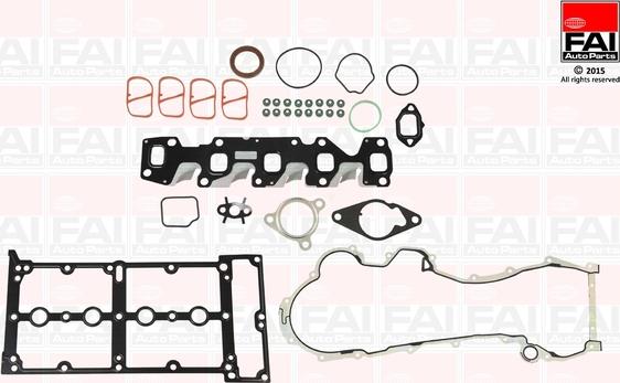 FAI AutoParts HS1619NH - Blīvju komplekts, Motora bloka galva autodraugiem.lv