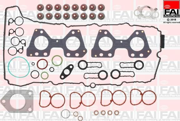 FAI AutoParts HS1622NH - Blīvju komplekts, Motora bloka galva autodraugiem.lv