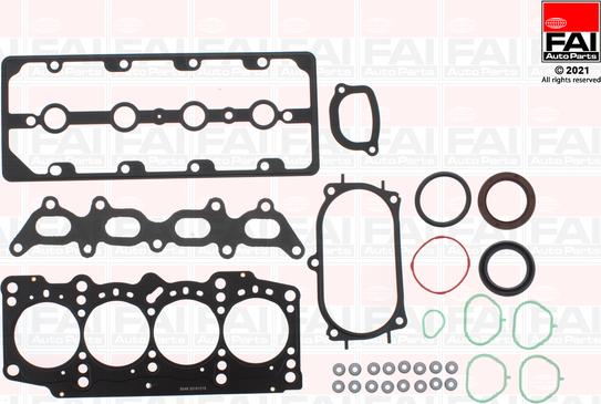 FAI AutoParts HS1672 - Blīvju komplekts, Motora bloka galva autodraugiem.lv