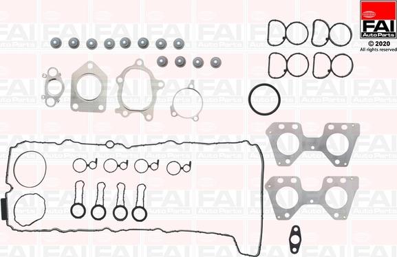 FAI AutoParts HS1758NH - Blīvju komplekts, Motora bloka galva autodraugiem.lv