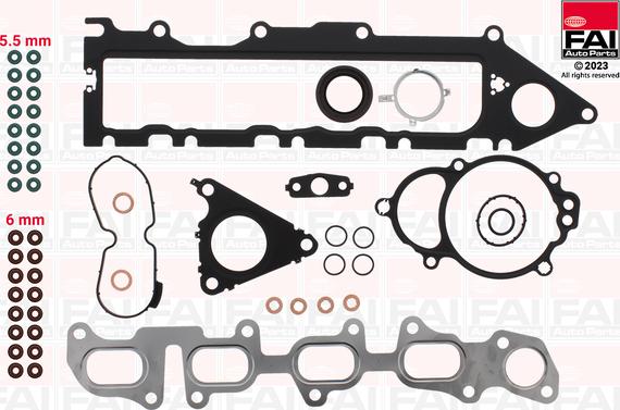 FAI AutoParts HS1718NH - Blīvju komplekts, Motora bloka galva autodraugiem.lv