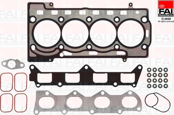 FAI AutoParts HS1712 - Blīvju komplekts, Motora bloka galva autodraugiem.lv