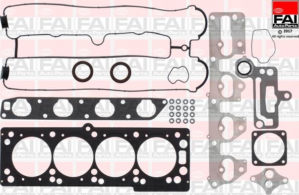 FAI AutoParts HS2207 - Blīvju komplekts, Motora bloka galva autodraugiem.lv