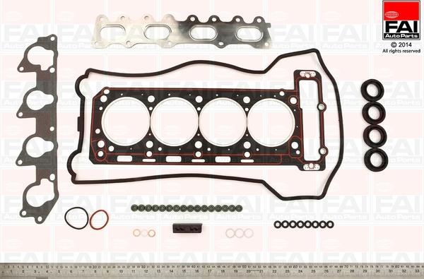 FAI AutoParts HS767 - Blīvju komplekts, Motora bloka galva autodraugiem.lv