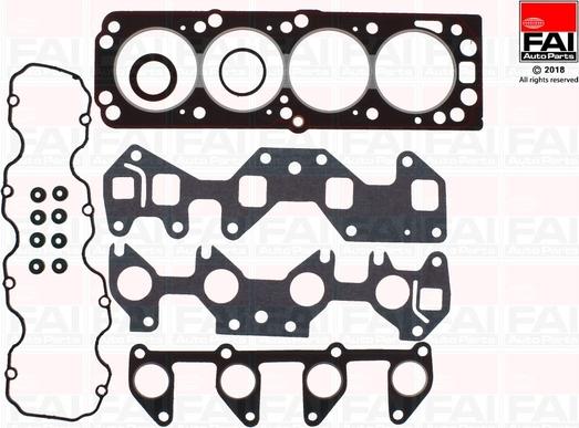 FAI AutoParts HS704 - Blīvju komplekts, Motora bloka galva autodraugiem.lv